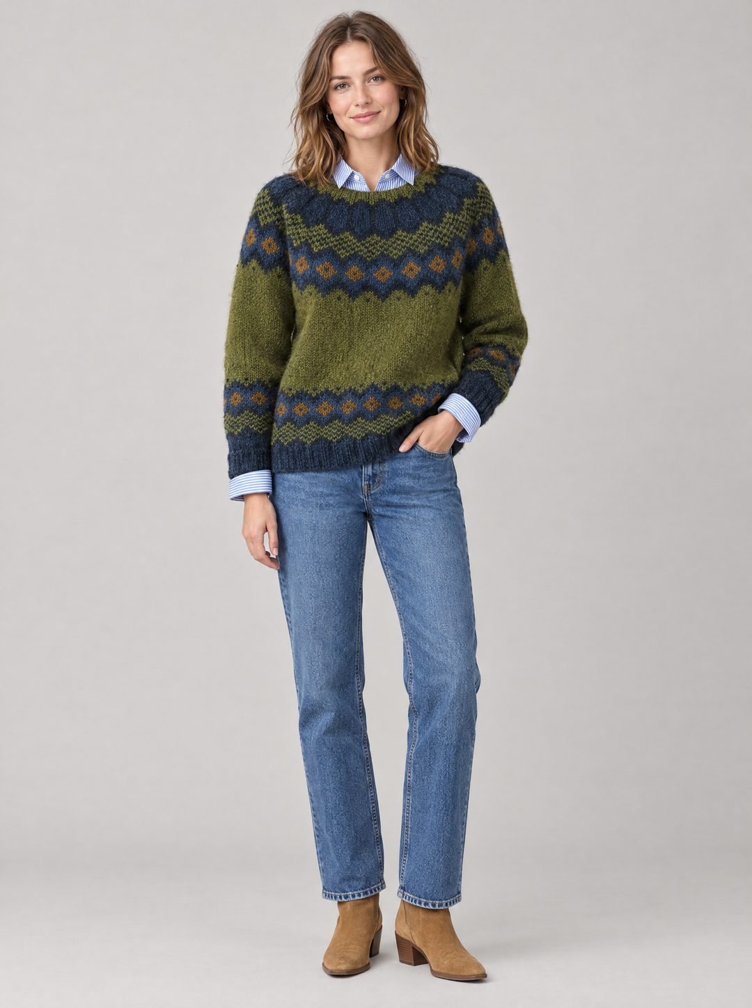 Martha – Heritage Fair Isle Knit Jumper