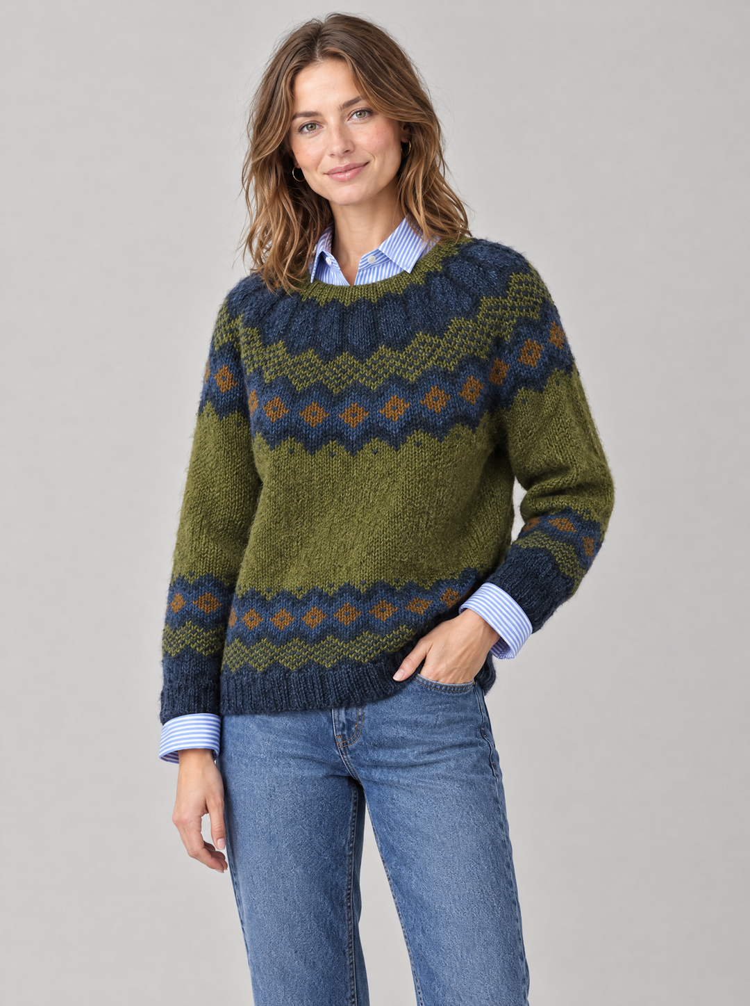 Martha – Heritage Fair Isle Knit Jumper