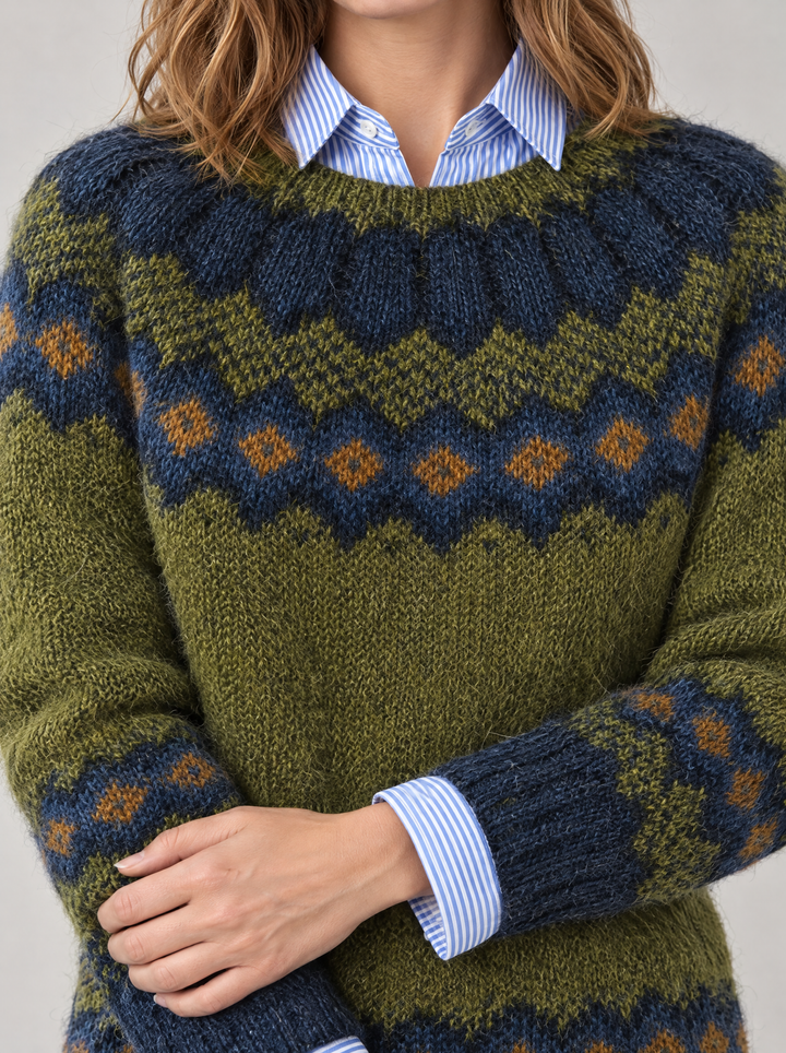 Martha – Heritage Fair Isle Knit Jumper