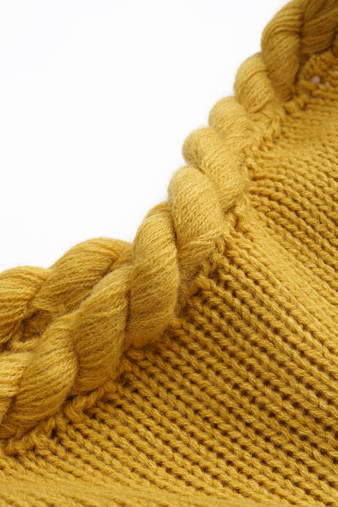 Knit Braided Tie-Up Skirt