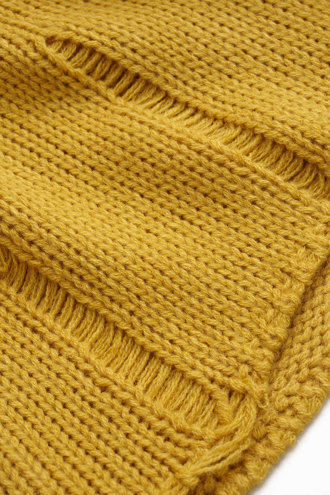 Knit Braided Tie-Up Skirt