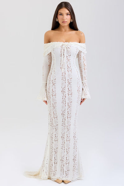 JULIETTE MAXI DRESS - WHITE