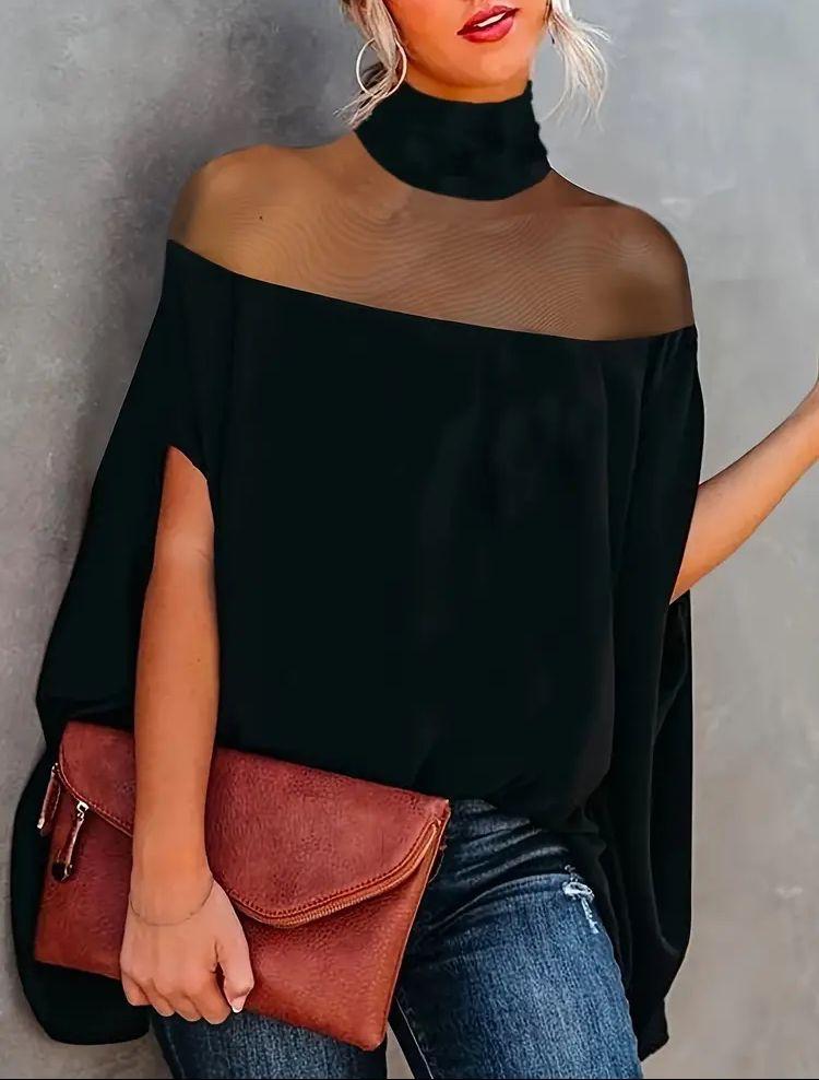 Zavira - Modern Draped Top