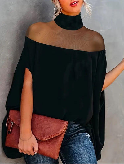 Zavira - Modern Draped Top