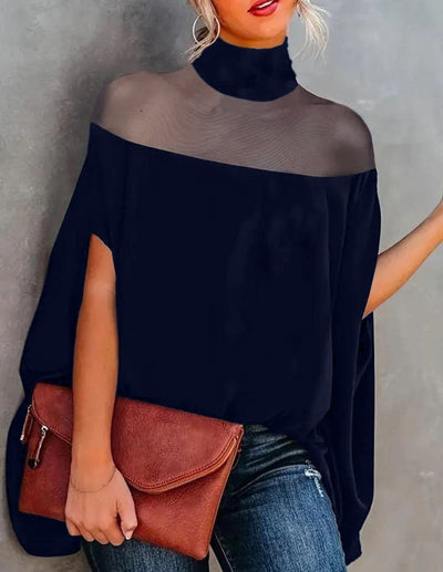 Zavira - Modern Draped Top