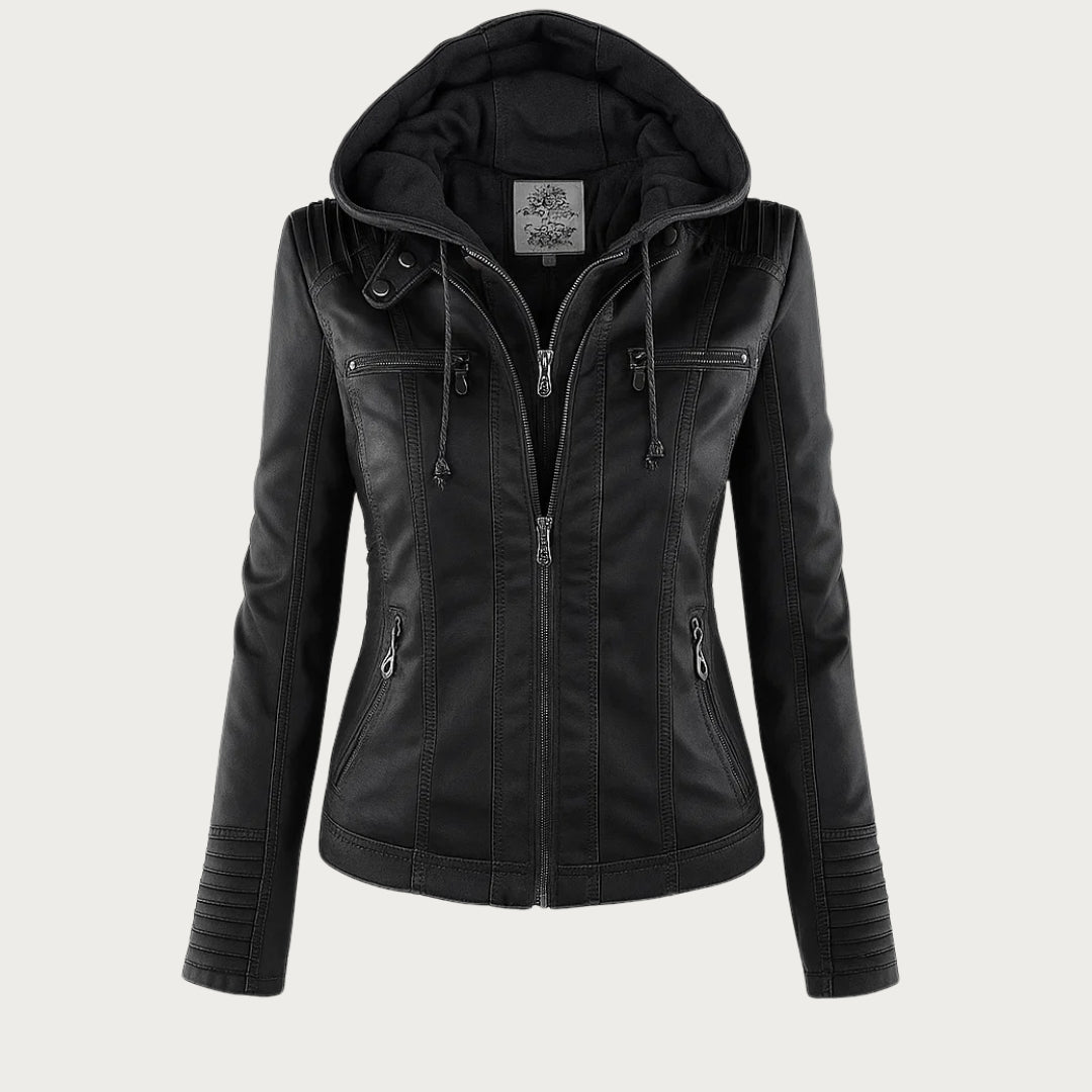 Flavia | Sturdy and elegant leather jacket