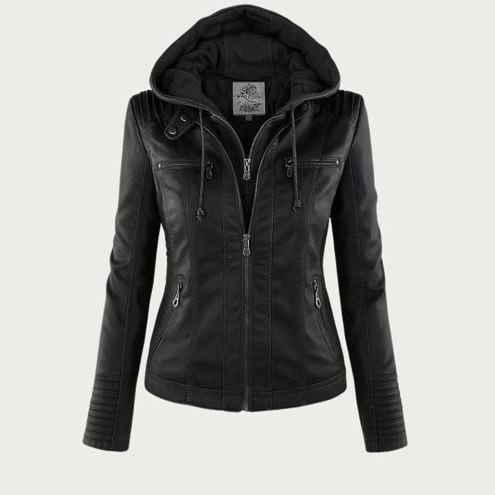 Flavia | Sturdy and elegant leather jacket