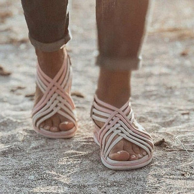 Calyra - Comfort sandaal met bandjes 
