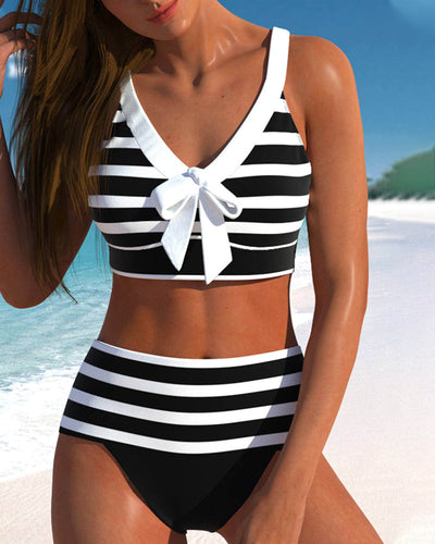 Palesa™ - Chique gestreepte bikini 