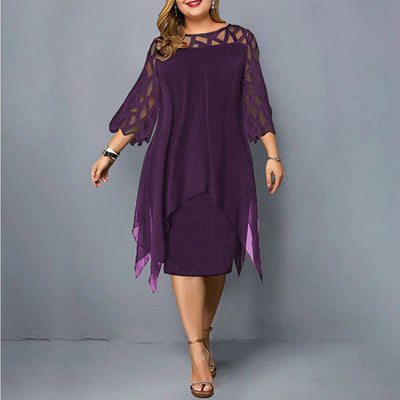 Annette | Plus Size Midi-jurk