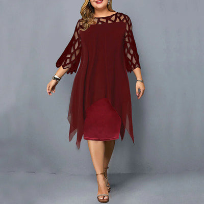 Annette | Plus Size Midi-jurk