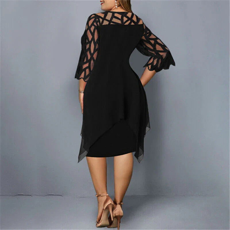 Annette | Plus Size Midi-jurk