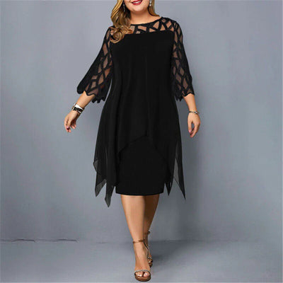 Annette | Plus Size Midi-jurk