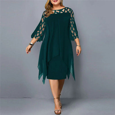 Annette | Plus Size Midi-jurk