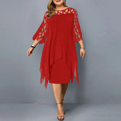Annette | Plus Size Midi-jurk