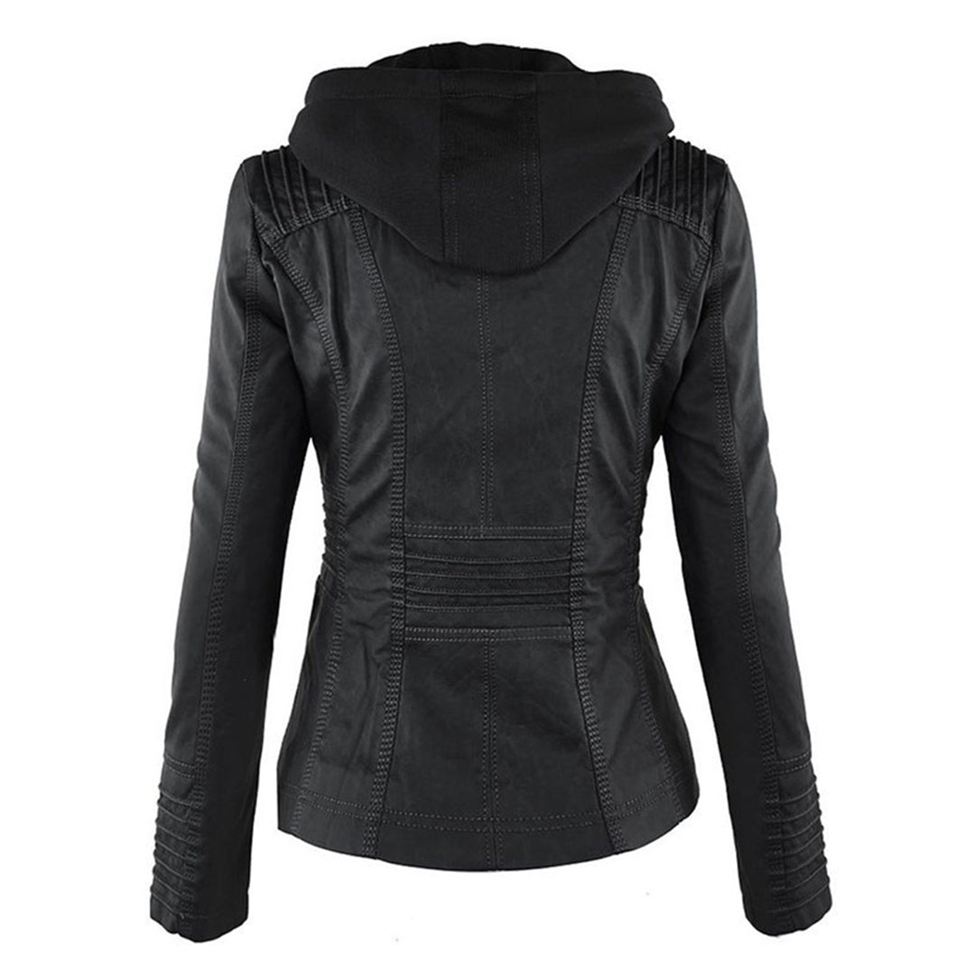 Flavia | Sturdy and elegant leather jacket