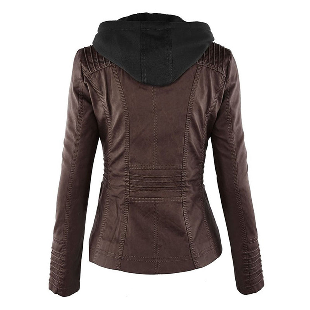 Flavia | Sturdy and elegant leather jacket