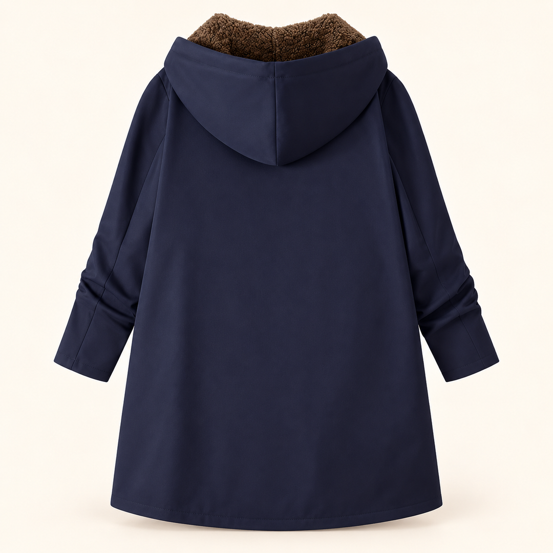 Bronwen – Fleece-Lined Hooded Coat