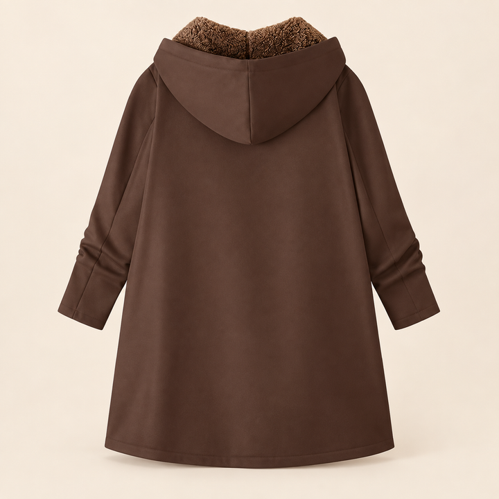 Bronwen – Fleece-Lined Hooded Coat