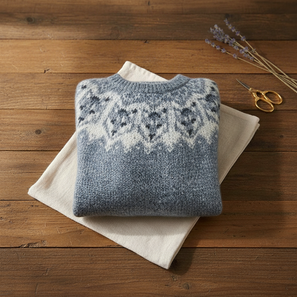 Lucasta – Fair Isle Knit Jumper