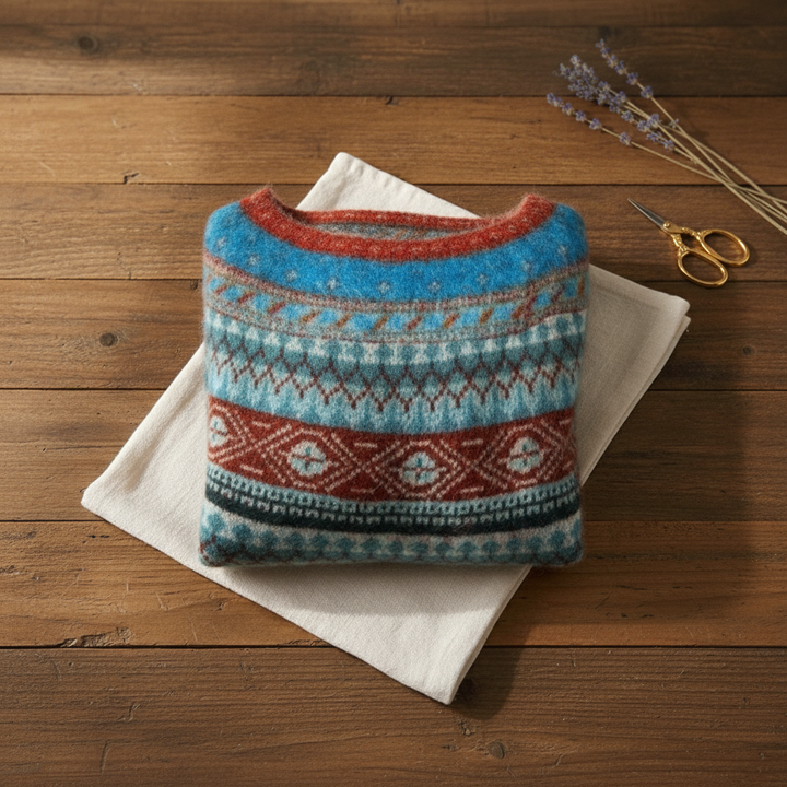 Roisin – Fair Isle Knit Jumper