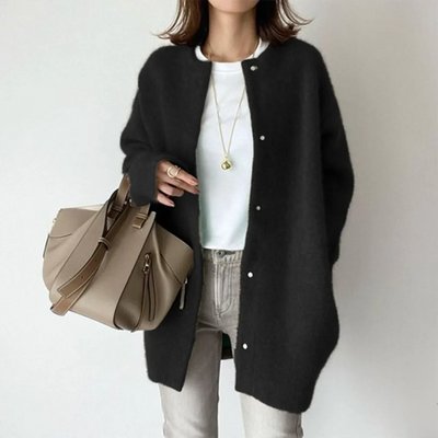 Luna | Comfortabel zacht vest in kasjmierlook 