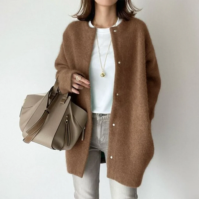 Luna | Comfortabel zacht vest in kasjmierlook 