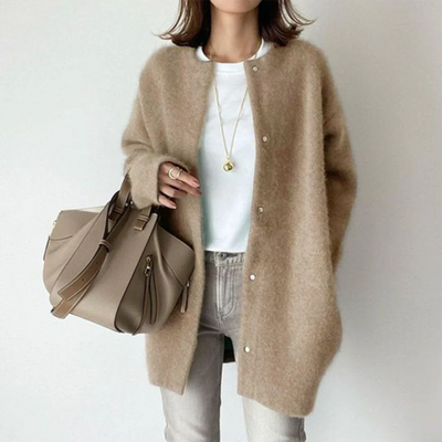 Luna | Comfortabel zacht vest in kasjmierlook 
