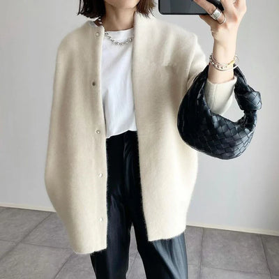 Luna | Comfortabel zacht vest in kasjmierlook 
