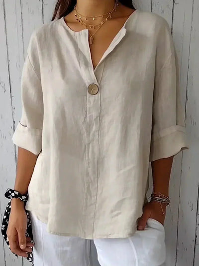 Mira | Casual V-hals blouse 