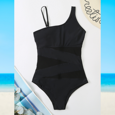 Denise - Chique asymmetrisch badpak