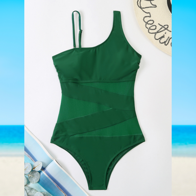 Denise - Chique asymmetrisch badpak