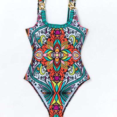 Davina™ - Luxe badpak met patroon 