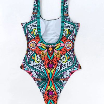 Davina™ - Luxe badpak met patroon 