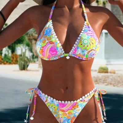 Ilona™ - Zonovergoten bikini met strikje