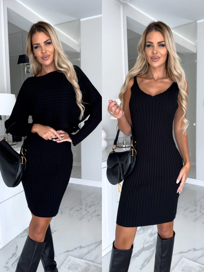 Britanny™ - Mouwloze jurk met truiset 
