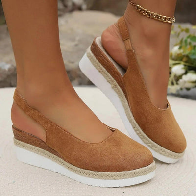 Anika™ - Comfortabele sandalen met sleehak 