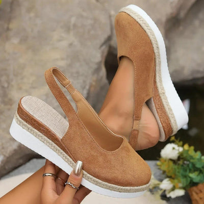 Anika™ - Comfortabele sandalen met sleehak 