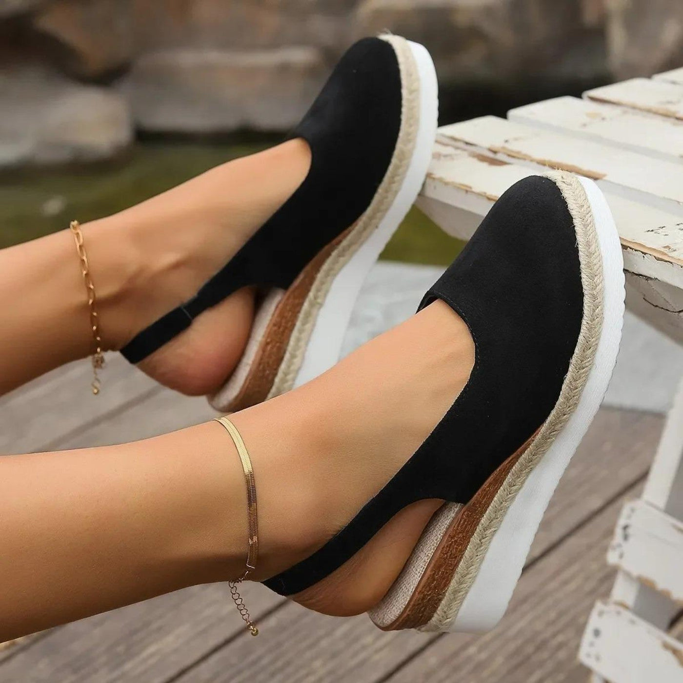 Anika™ - Comfortabele sandalen met sleehak 