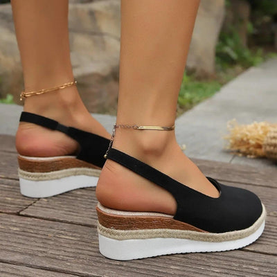 Anika™ - Comfortabele sandalen met sleehak 