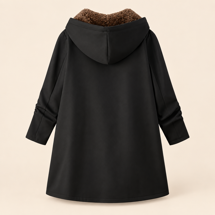 Bronwen – Fleece-Lined Hooded Coat