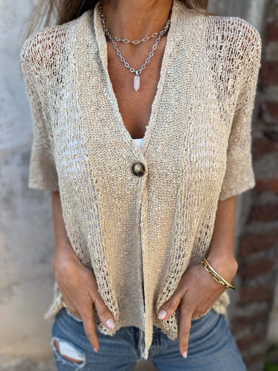 April | Elegant Textured Top