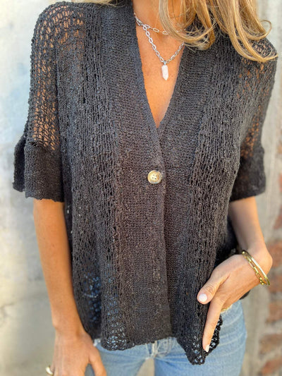 April | Elegant Textured Top