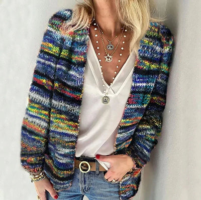 Beth | Levendig veelkleurig vest 
