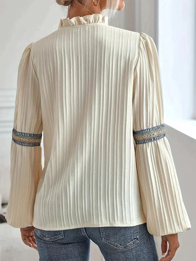 Belle | Prachtige V-hals blouse 