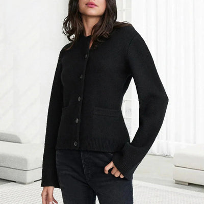 Callie | Klassieke geknoopte cardigan 
