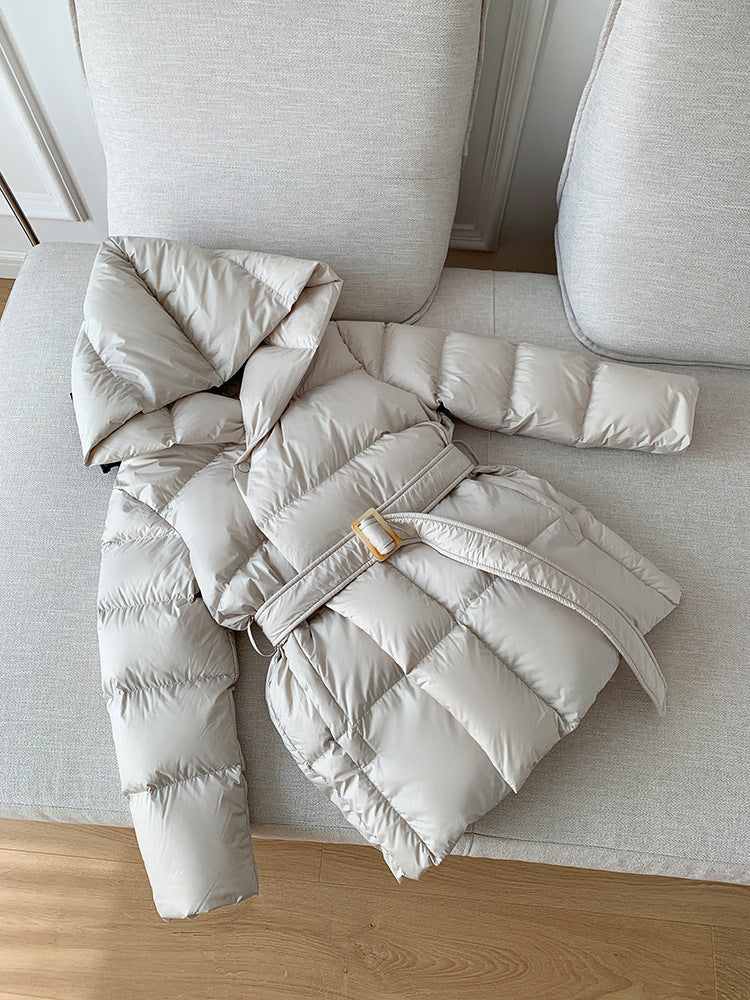 Carrie | Winterjas met riem 