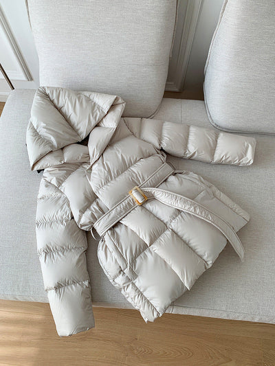 Carrie | Winterjas met riem 