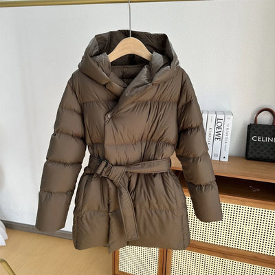 Carrie | Winterjas met riem 