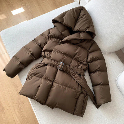Carrie | Winterjas met riem 